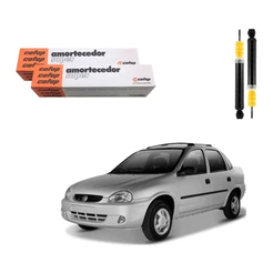 Par Amortecedor Traseiro, Corsa Classic 1.0 1996 A 2010