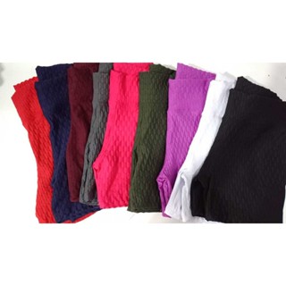 Short Feminino Bolha Academia Fitness  com testura invertido liso em Oferta na Shopee