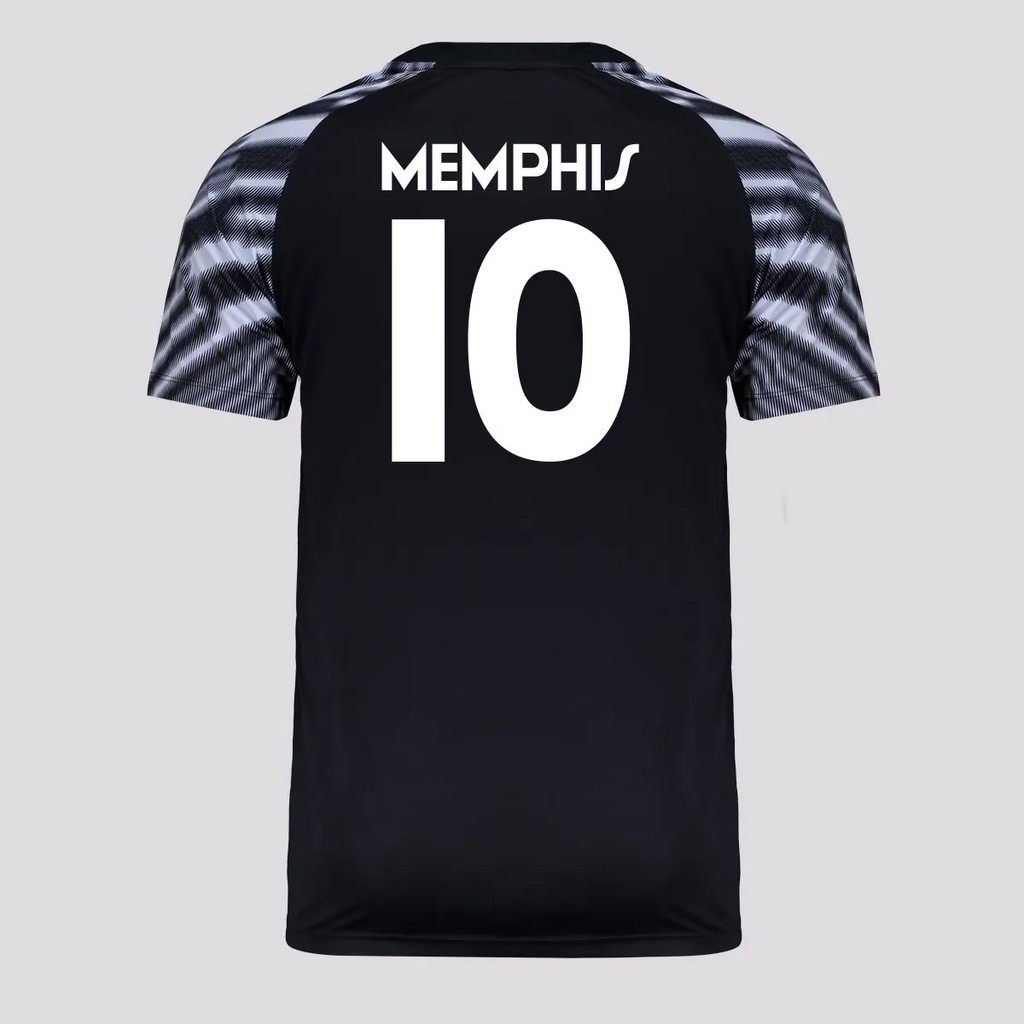 Camisa Corinthians Lines 10 Memphis Preta