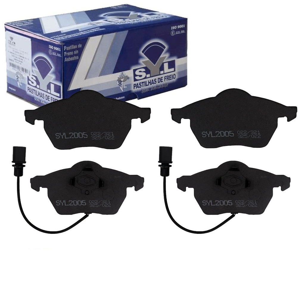 Pastilha De Freio Dianteira A4 2001 A 2020 / A4 Avant 2002 A 2016 / A6 2001 A 2019 / A6 Allroad 2014 A 2021