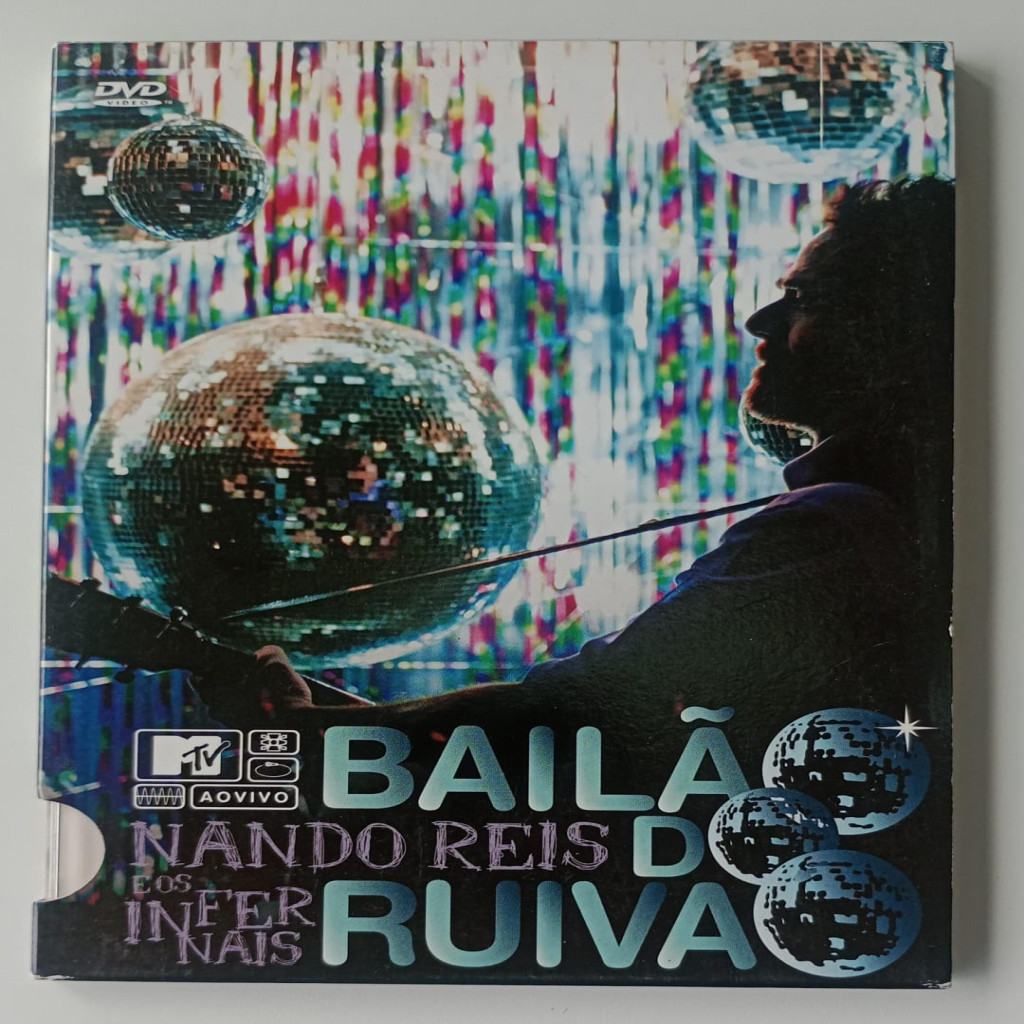 DVD NANDO REIS E OS INFERNAIS - BAILÃO DO RUIVÃO editora NANDO REIS
