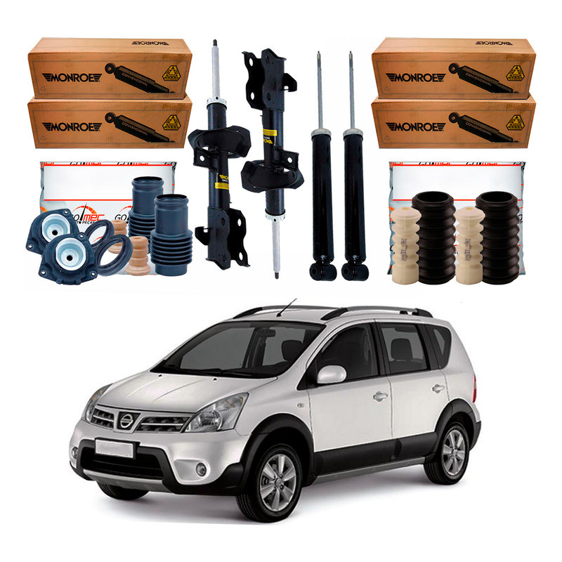 Amortecedor Dianteiro Traseiro Livina X 1.6 1.8 2009 A 2014