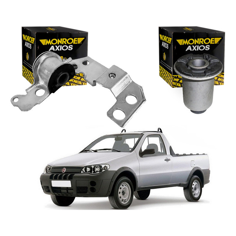 Par Bucha Bandeja Direita Strada 1.4 1.8 2005 A 2010