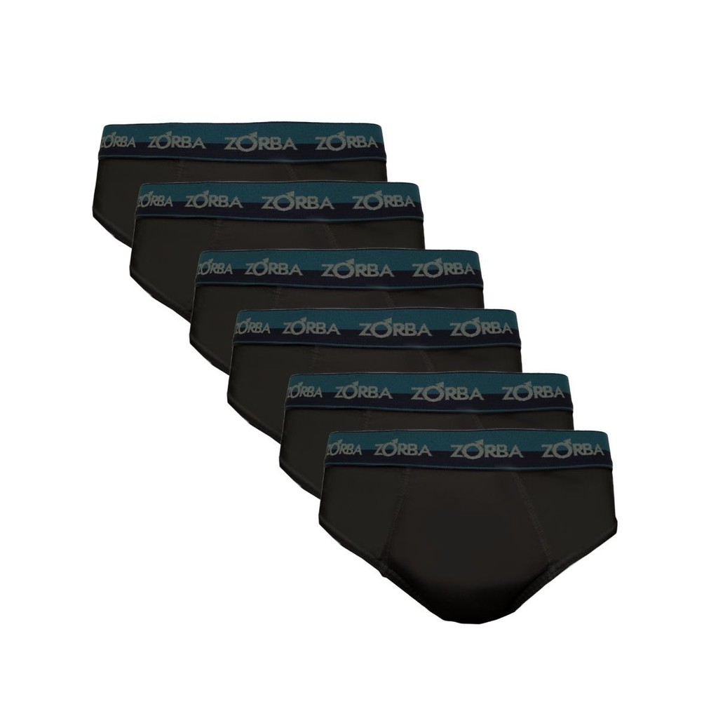 Kit 6 Cuecas Zorba Slip Max Alg 764 em Oferta na Shopee