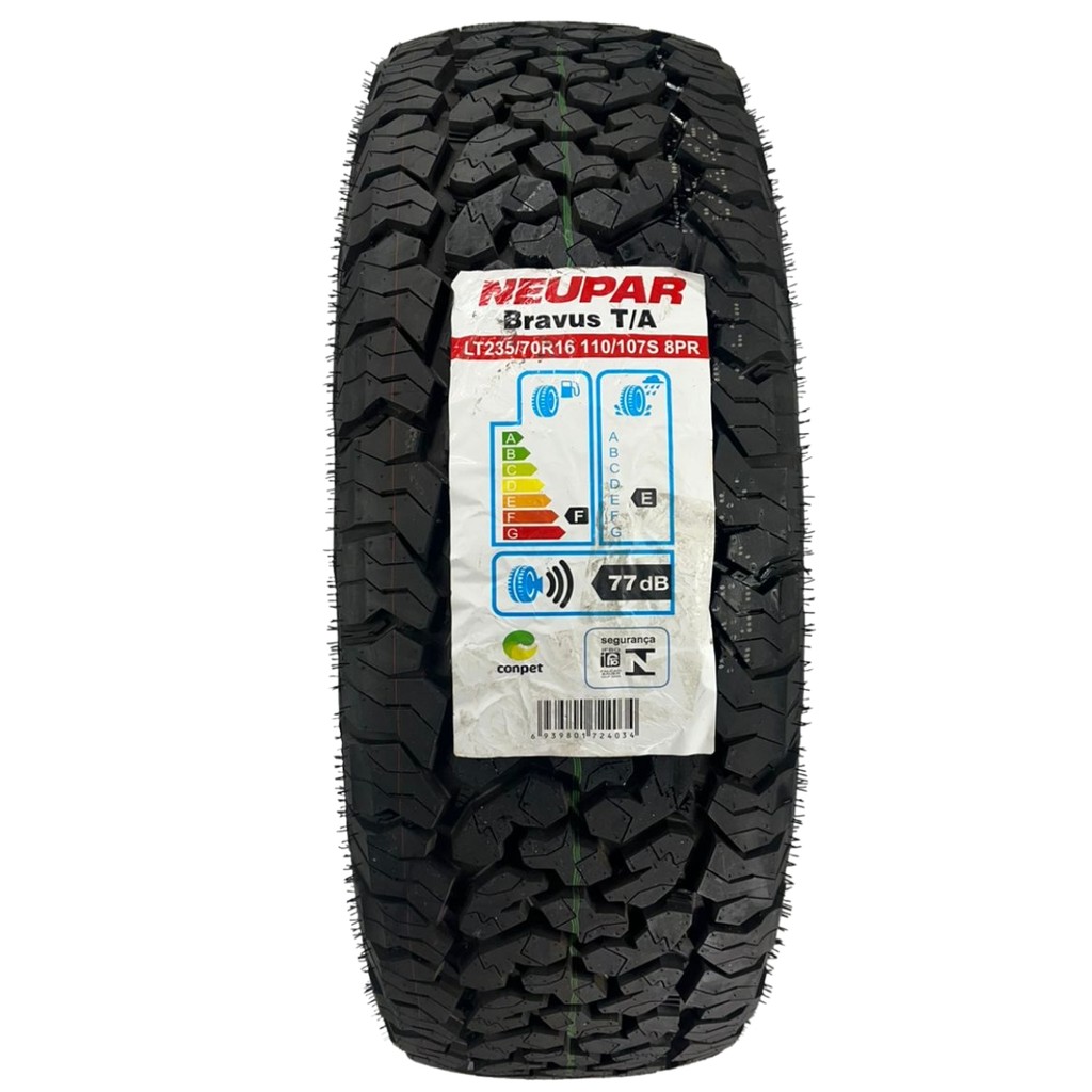 Pneu Bravus T/A 235/70R16 LT 110/107S 8PR Aro 16 Carga Leve S10 Ranger Hilux L200 Frontier Amarok em Oferta na Shopee