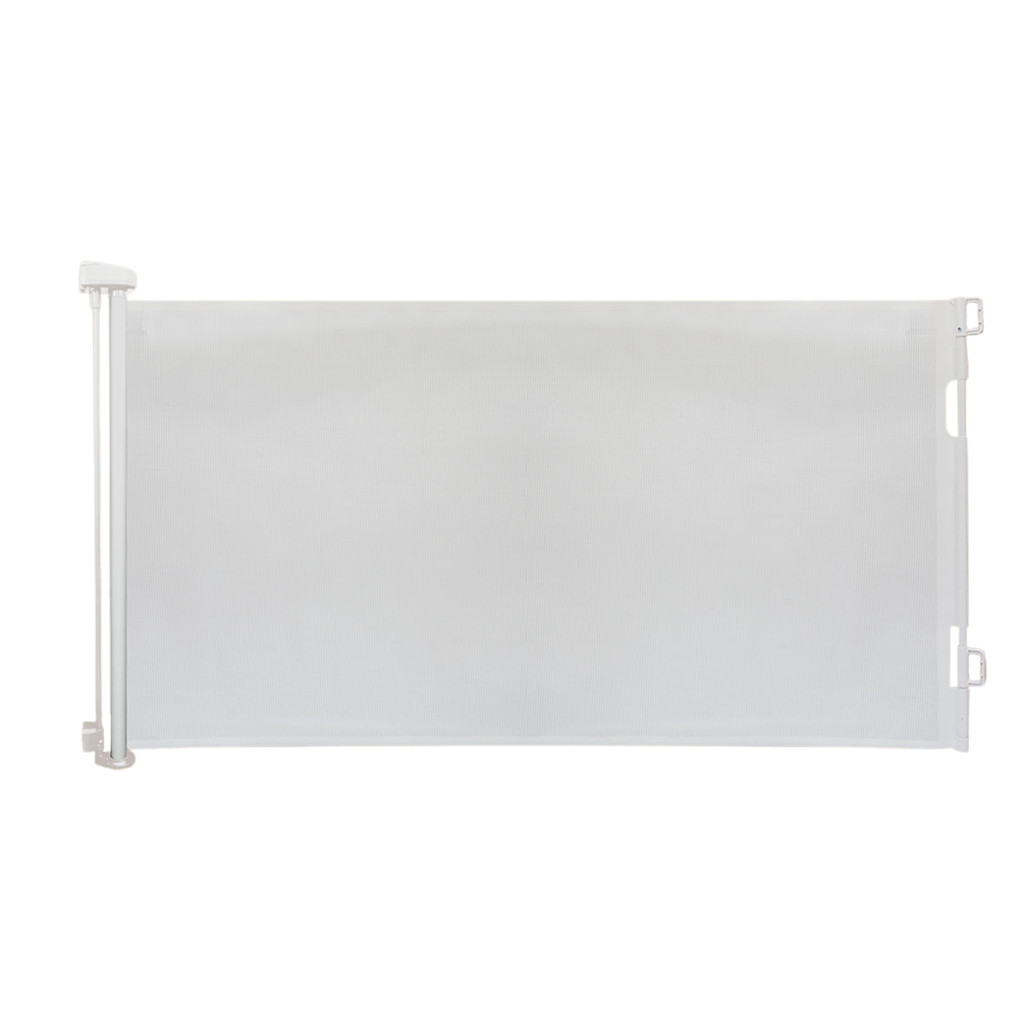 Portão Retrátil De Segurança Multiuso infantil Kababy - Branco em Oferta na Shopee