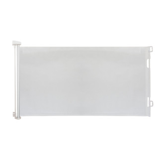 Portão Retrátil De Segurança Multiuso infantil Kababy - Branco em Oferta na Shopee