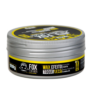 PASTA MODELADORA WAX TOQUE SECO 120G - FOX FOR MEN em Oferta na Shopee