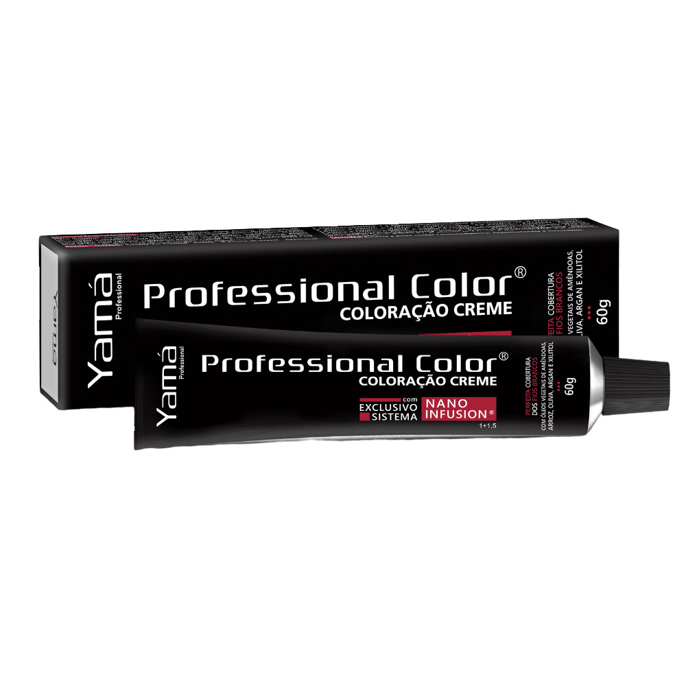 Coloração Yamá Professional Color Nano Infusion 1.1 Preto Azulado em Oferta na Shopee