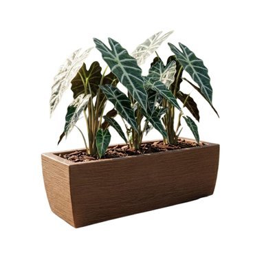 Vaso de Polietileno Jardineira Floreira Grafiato N 63 Nutriplan Cor - Ferrugem