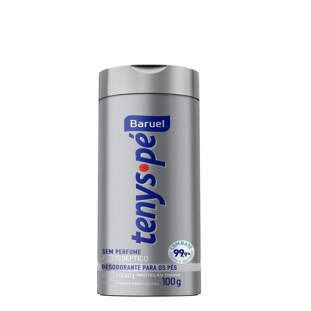 Tenys Pé Baruel Pó sem Perfume 100g