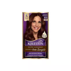 Tintura Koleston 415 Castanho Crepusculo Noites Iluminadas 55g