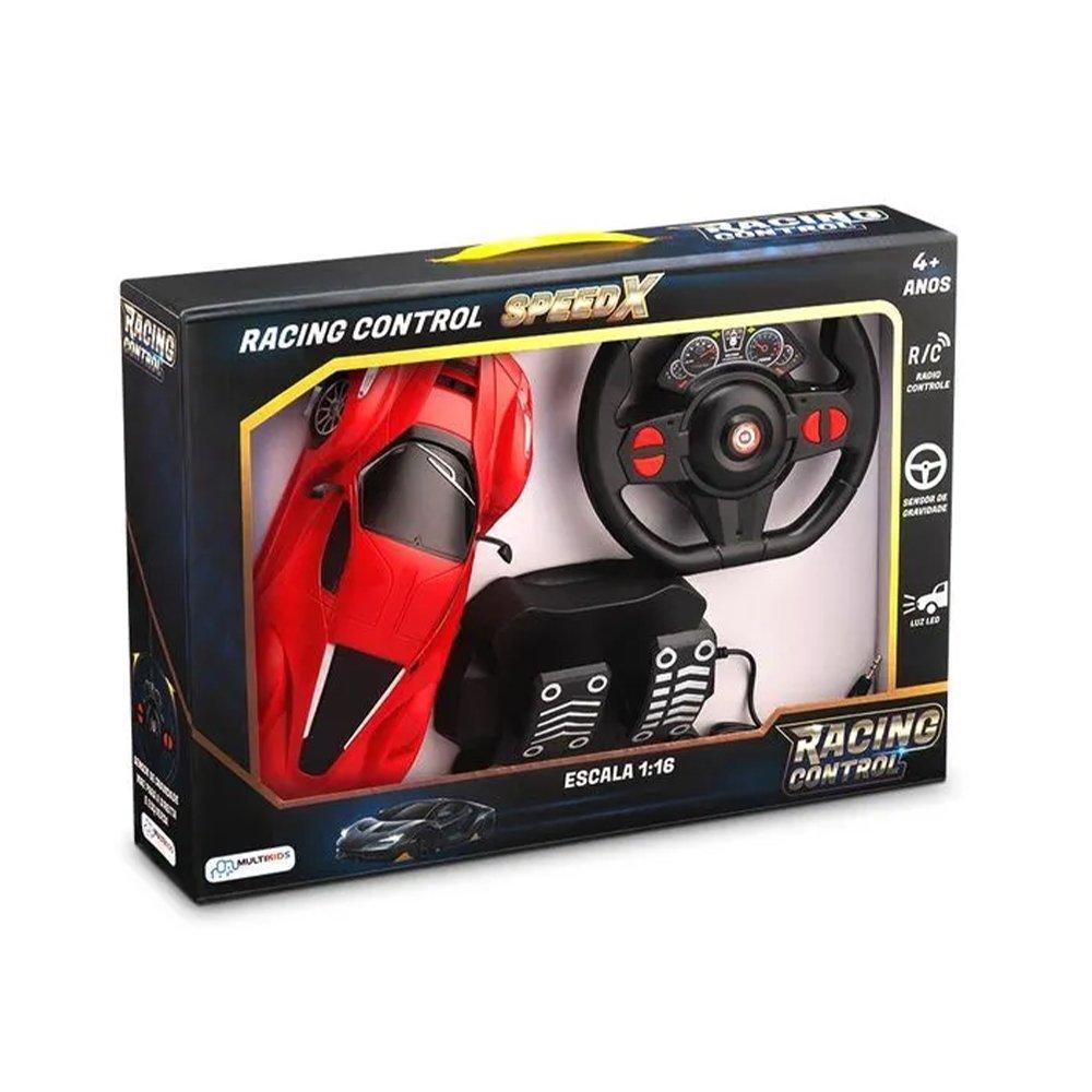 Carrinho Multikids Racing Control Speed X Vermelho — imagem 2 de 2