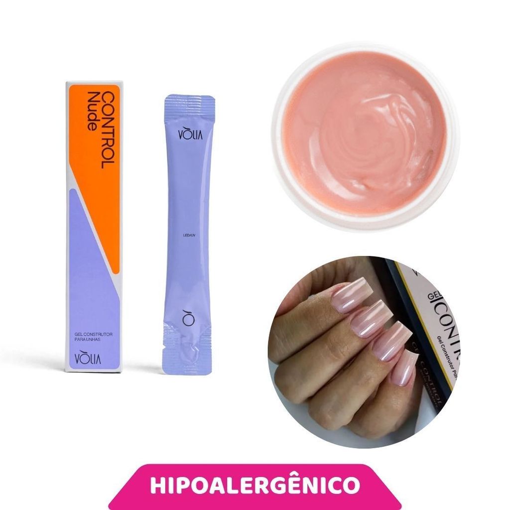 VOLIA SACHE GEL CONTROL NUDE 14G  - SEM HEMA E SEM TPO