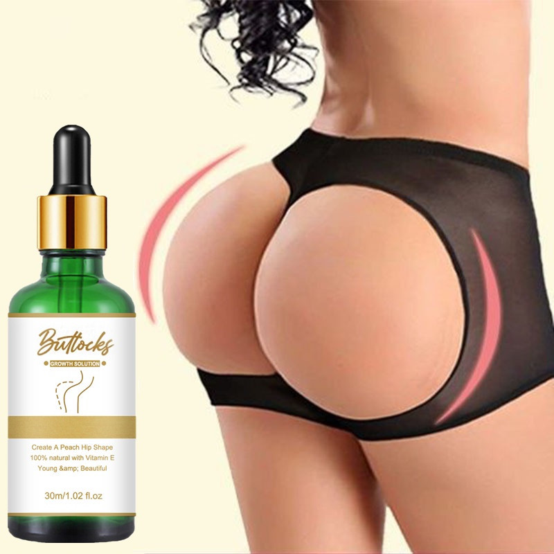 Creme para Aumento de Glúteos OKVG 30ml - Tonifica e Firmiza. Massagem/Fórmula Natural Pura/Segura Suave, Não Irritante