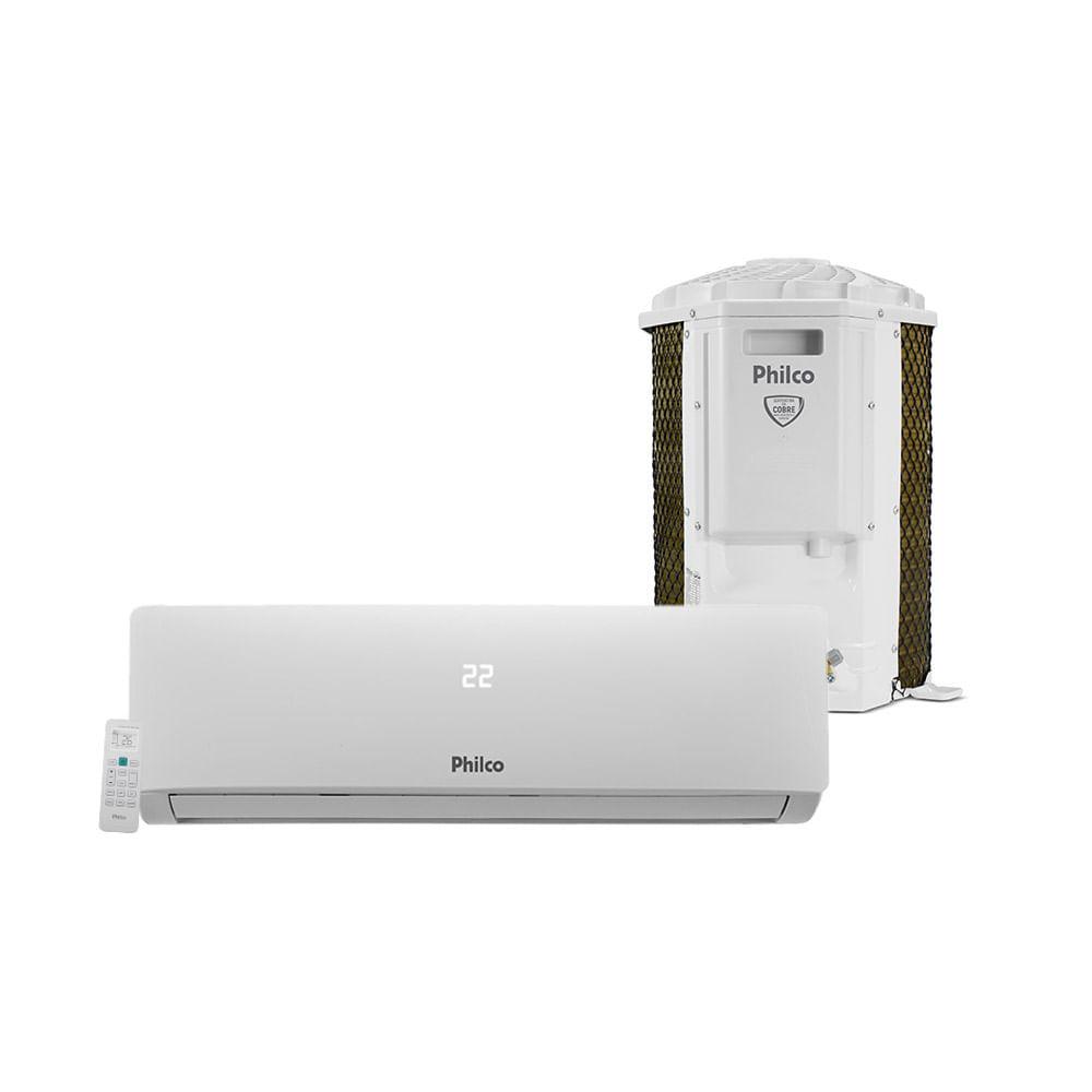 Imagem Ar Condicionado Split Philco 12000 BTUs Frio Branco 220V PAC12FI