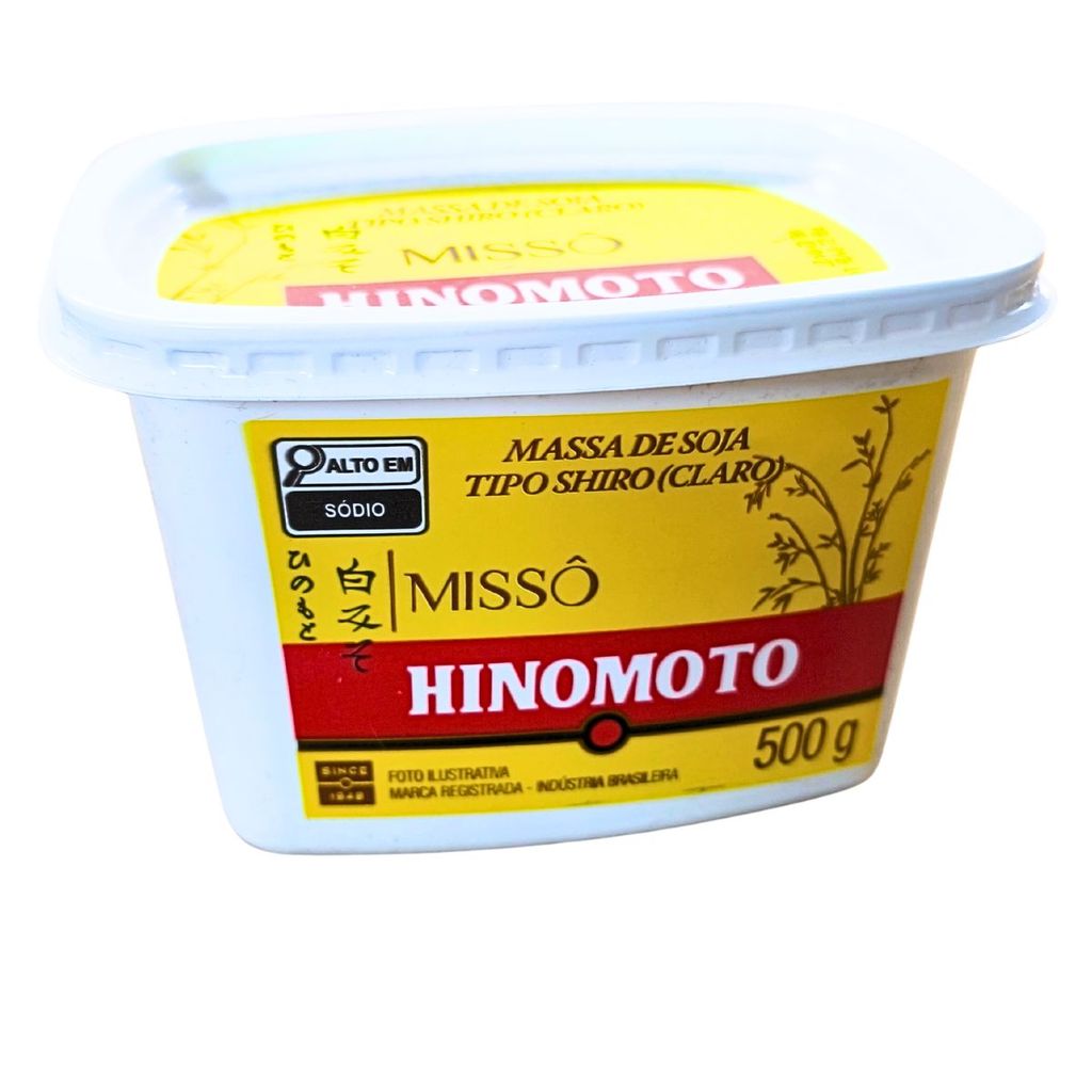 Missô Massa de Soja Hinomoto 500g Missoshiro