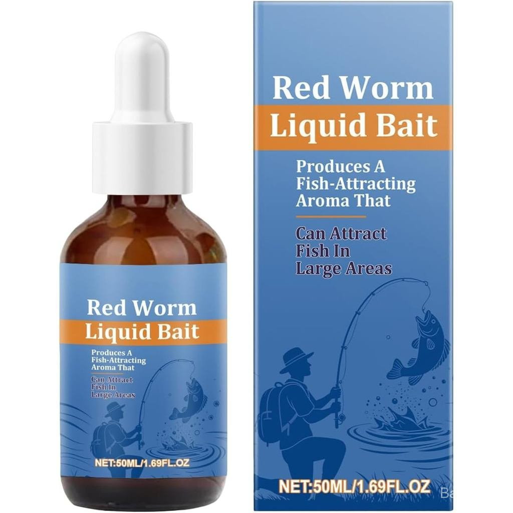 Atrativo para Peixes |       Líquido Atrativo para Peixes de 50ml com Aroma Intenso |       Acessórios de Pesca para Lúc