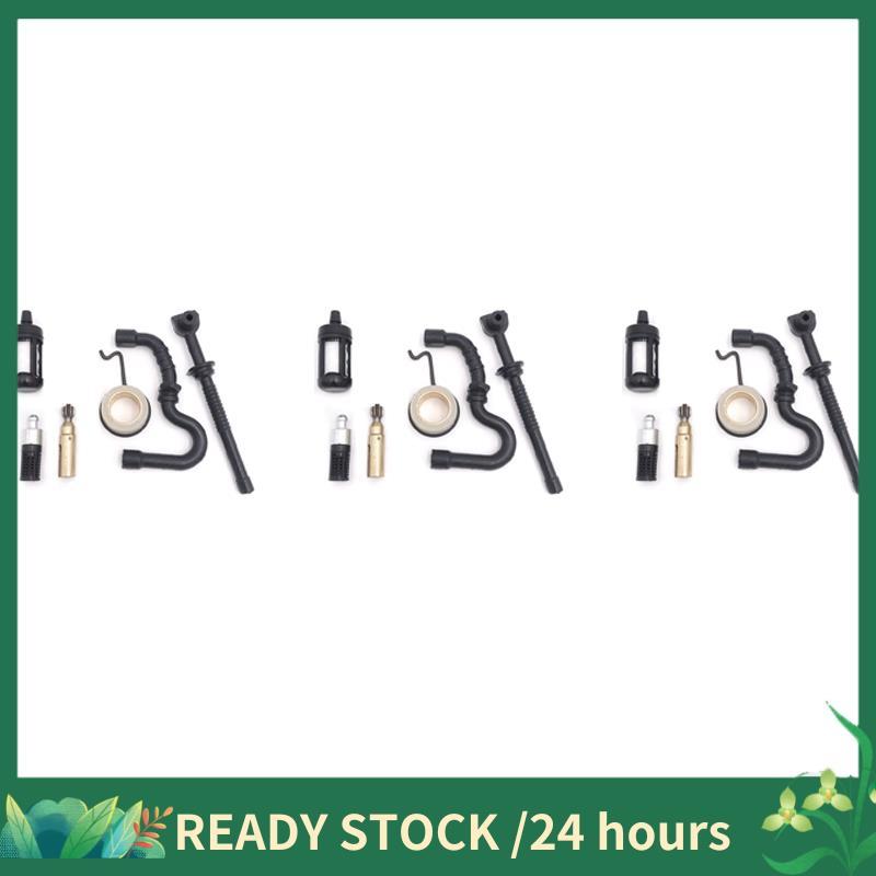 3X Kit De Mangueira De Linha De Filtro De Óleo De Engrenagem Sem-Fim Da Bomba Para MS 180 170 MS180 MS170 018 017 Peças