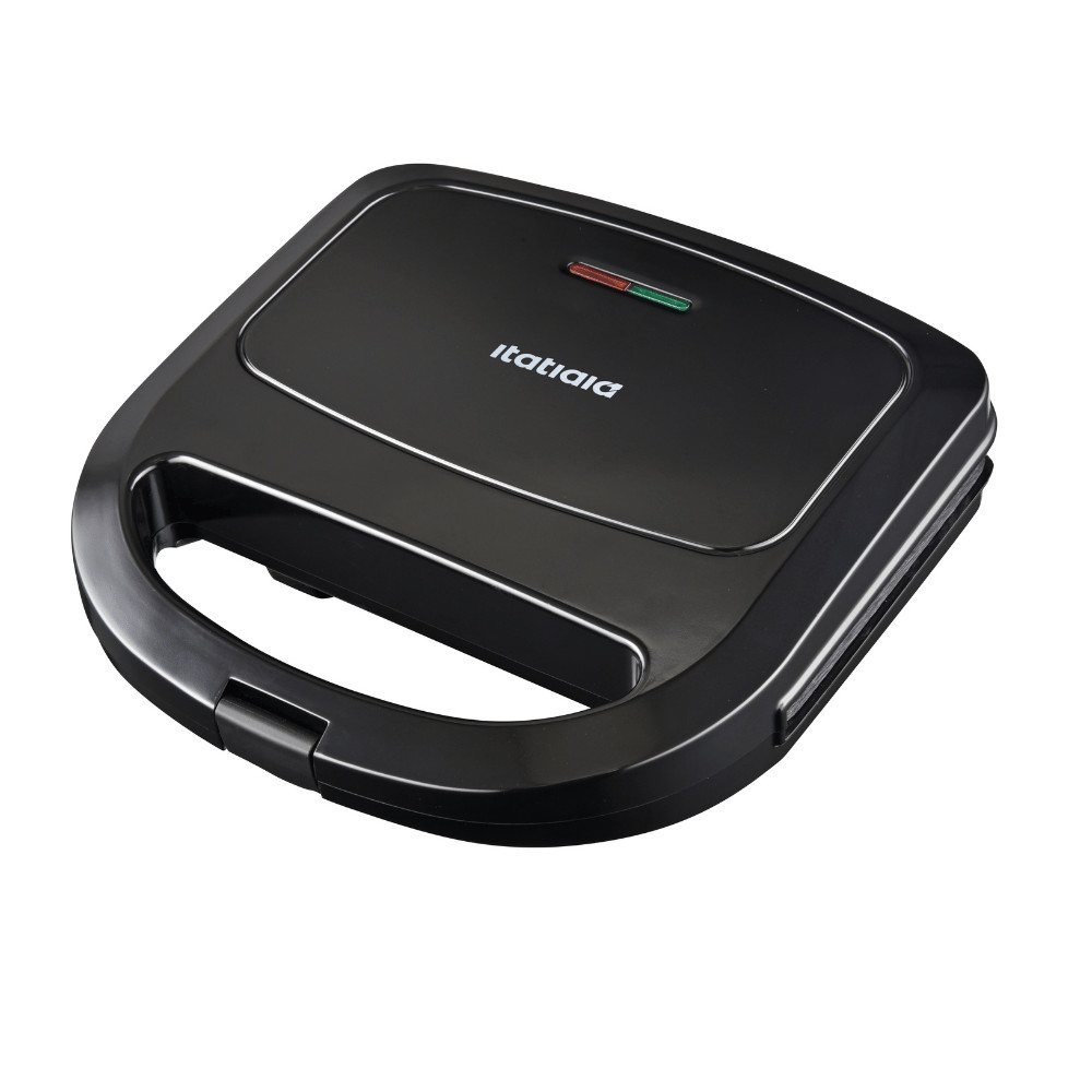 Grill e Sanduicheira Elétrica Itatiaia Preto 220v