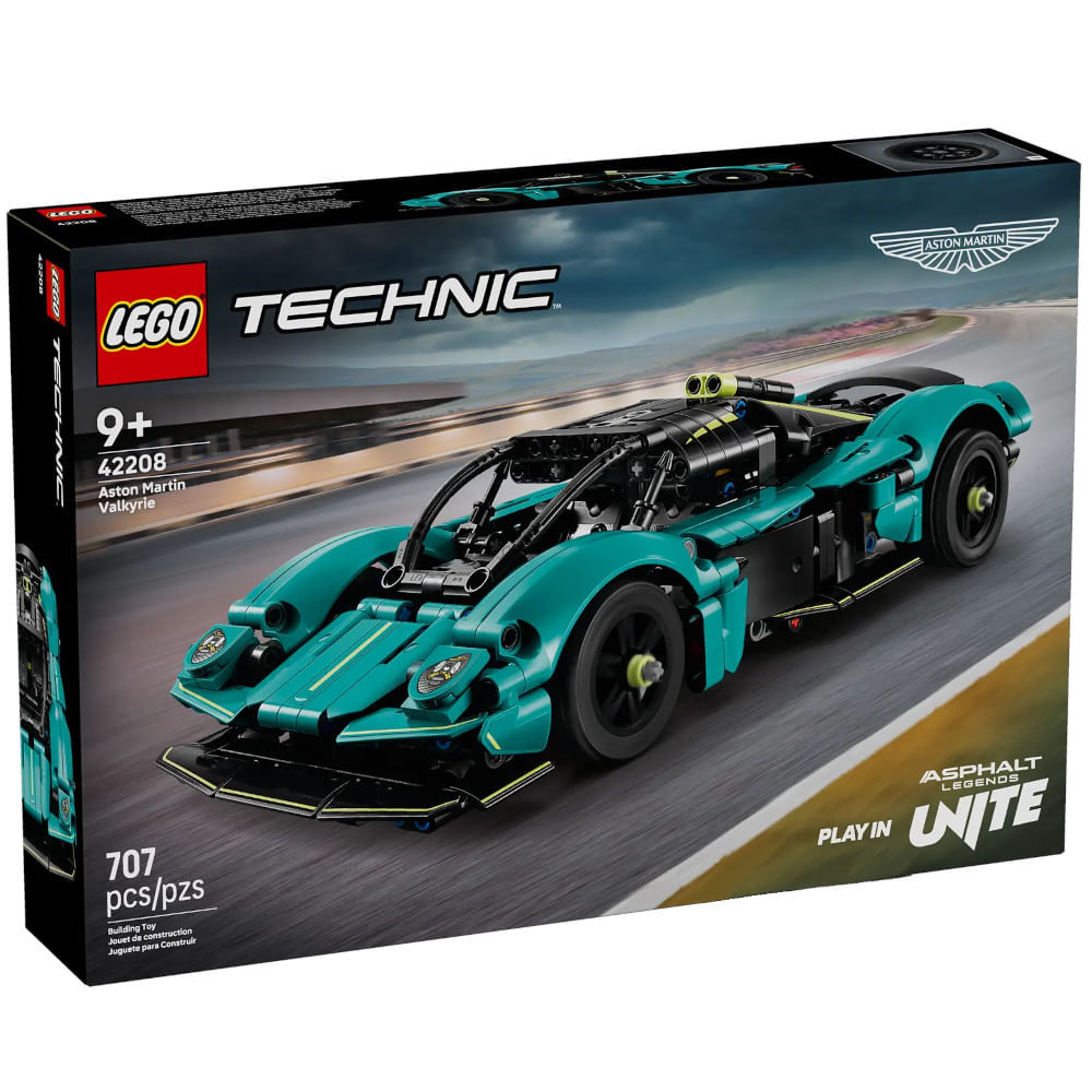 LEGO Technic - Aston Martin Valkyrie - 707 Peças - 42208