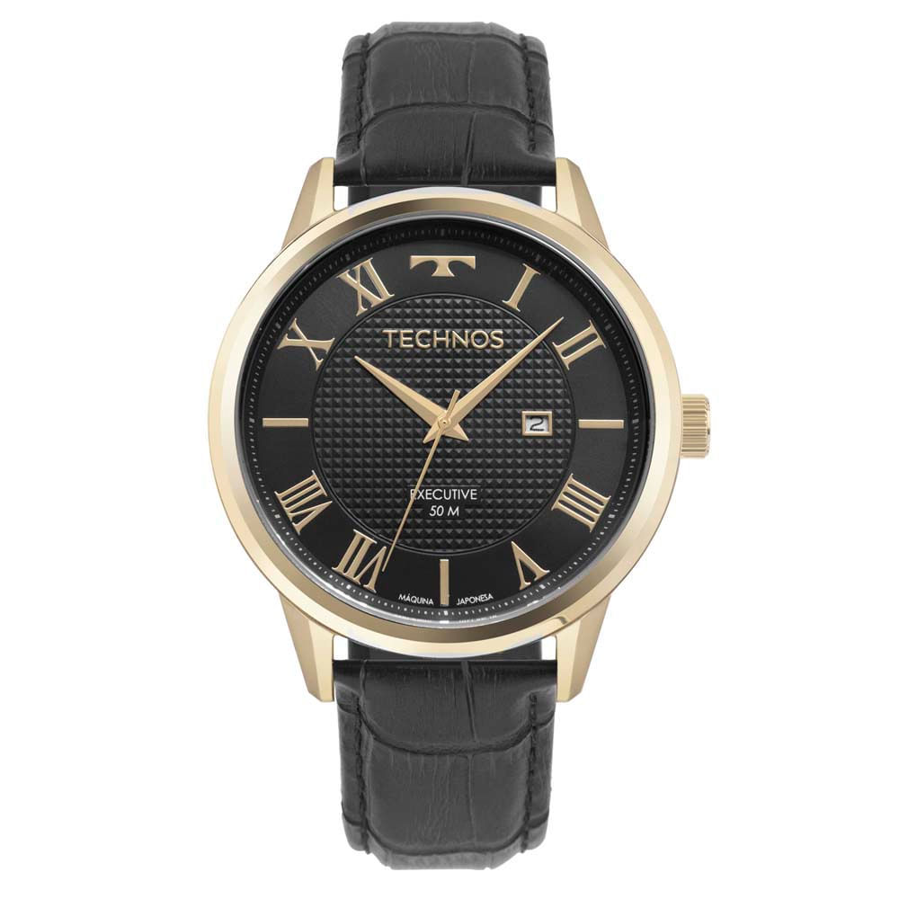 Relógio Technos Masculino Executive Dourado - 2115NCX/0P