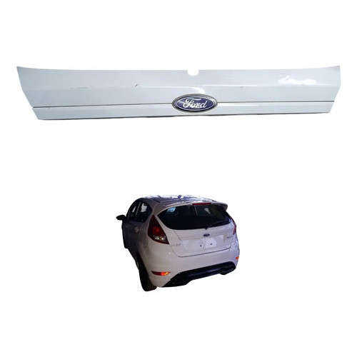 Friso Moldura Tampa Traseira Ford New Fiesta 2014 A 2017