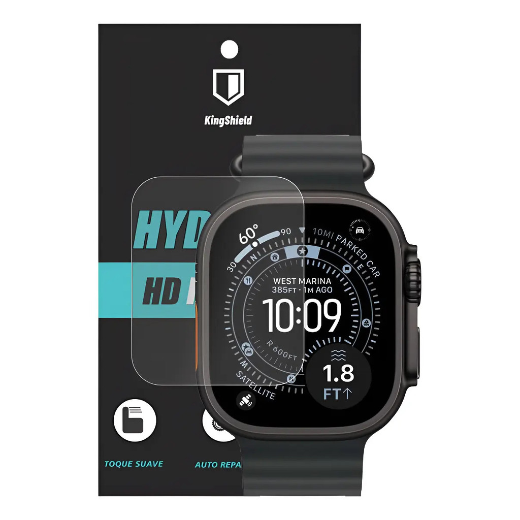 Película Apple Watch Ultra 3 Kingshield Gel (3xunids) Fosca
