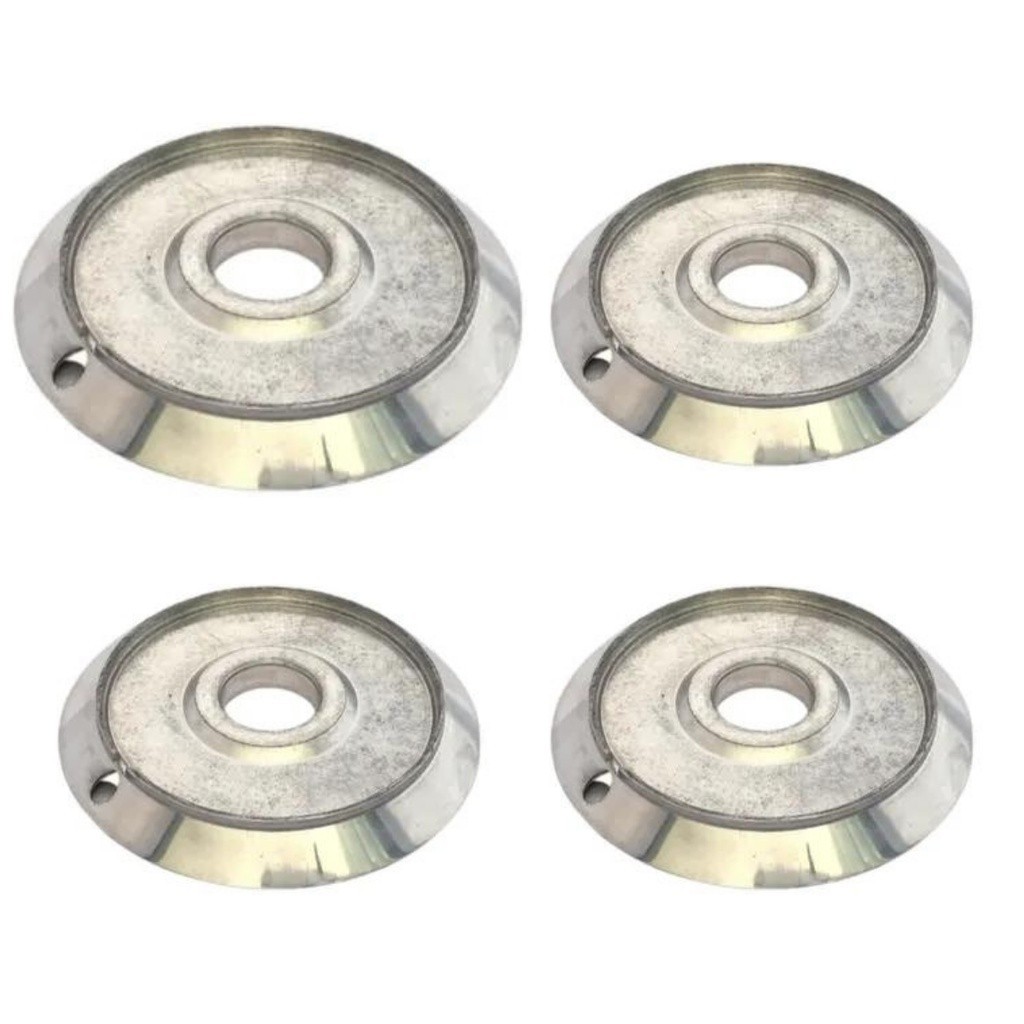 Kit 4 Bacias queimadores Peça para Fogão Continental singolo 4 Bocas 3p1g