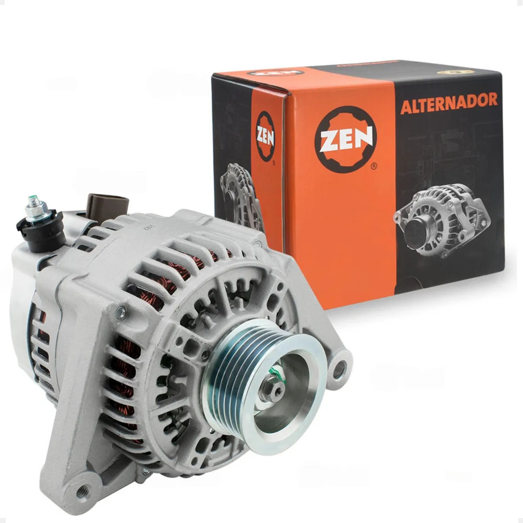 Alternador Corolla 1998 Até 2002 12v 80a Com Polia 6pk