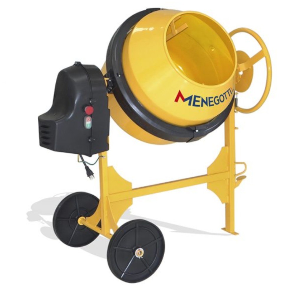Betoneira 150L 1/2 hp e kit de segurança - prime Menegotti