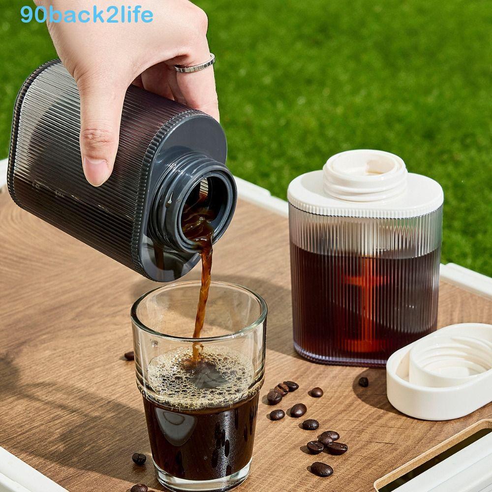 Cafeteira BRBLIFE Cold Brew , Tampa Selada Com Filtro De Bolso Para Fermentação Fria , Garrafa De Plástico