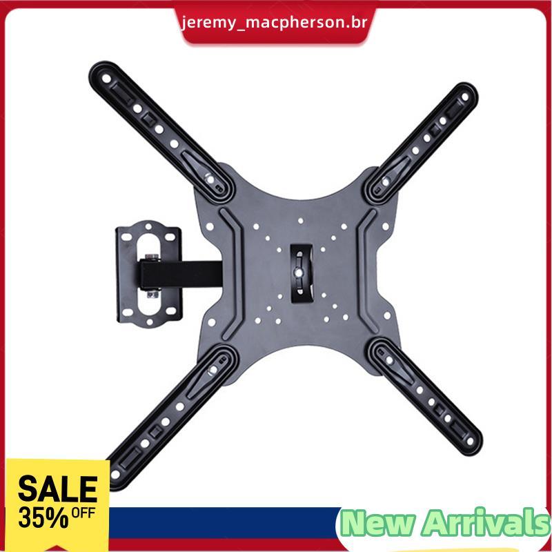 Suporte De Parede Para TV De Monitor Com Braço LED De 14-55 Polegadas , 4K , Montagem Em 400x400mm , Até 77 Libras