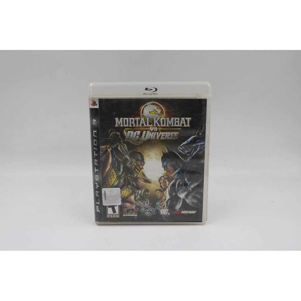 JOGO PS3 - MORTAL KOMBAT VS DC UNIVERSE (1)