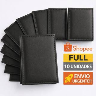 KIT Carteira Slim Masculina Couro 5 ,10 ou 20 Unidades - Porta Cartão Lembrança Padrinhos Formatura