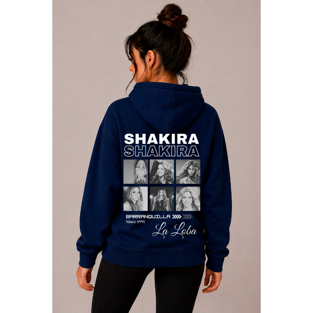Moletom Shakira Feminino La Loba Barranquilla  Premium Inverno