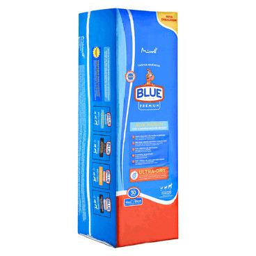 Tapete Higiênico Blue Premium para Cães 82cm x 60cm - 30 unidades — imagem 2 de 2