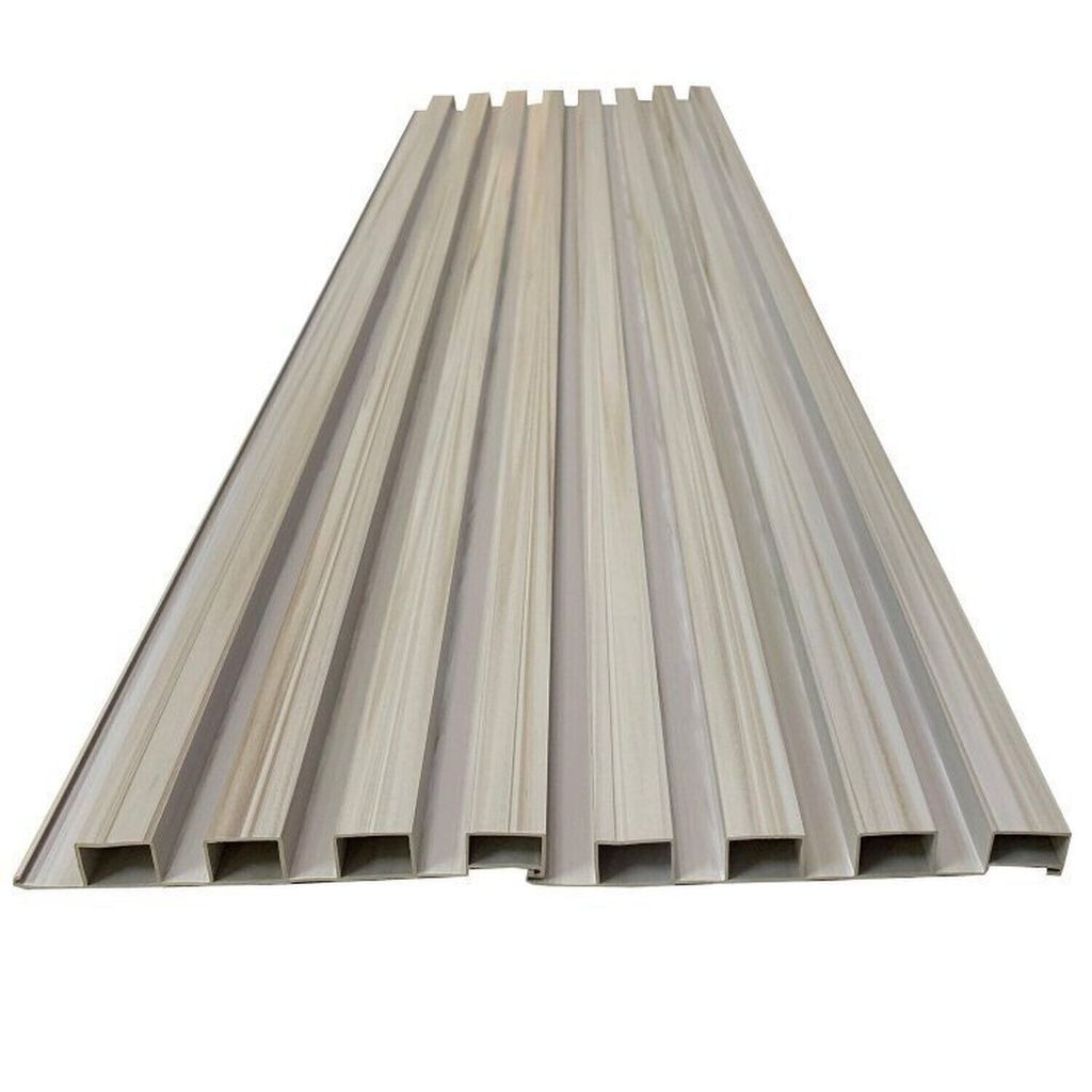 Painel Ripado de PVC 6 Barras de 2,70MX15CM (2,43m²) Bariri Carvalho Berlim