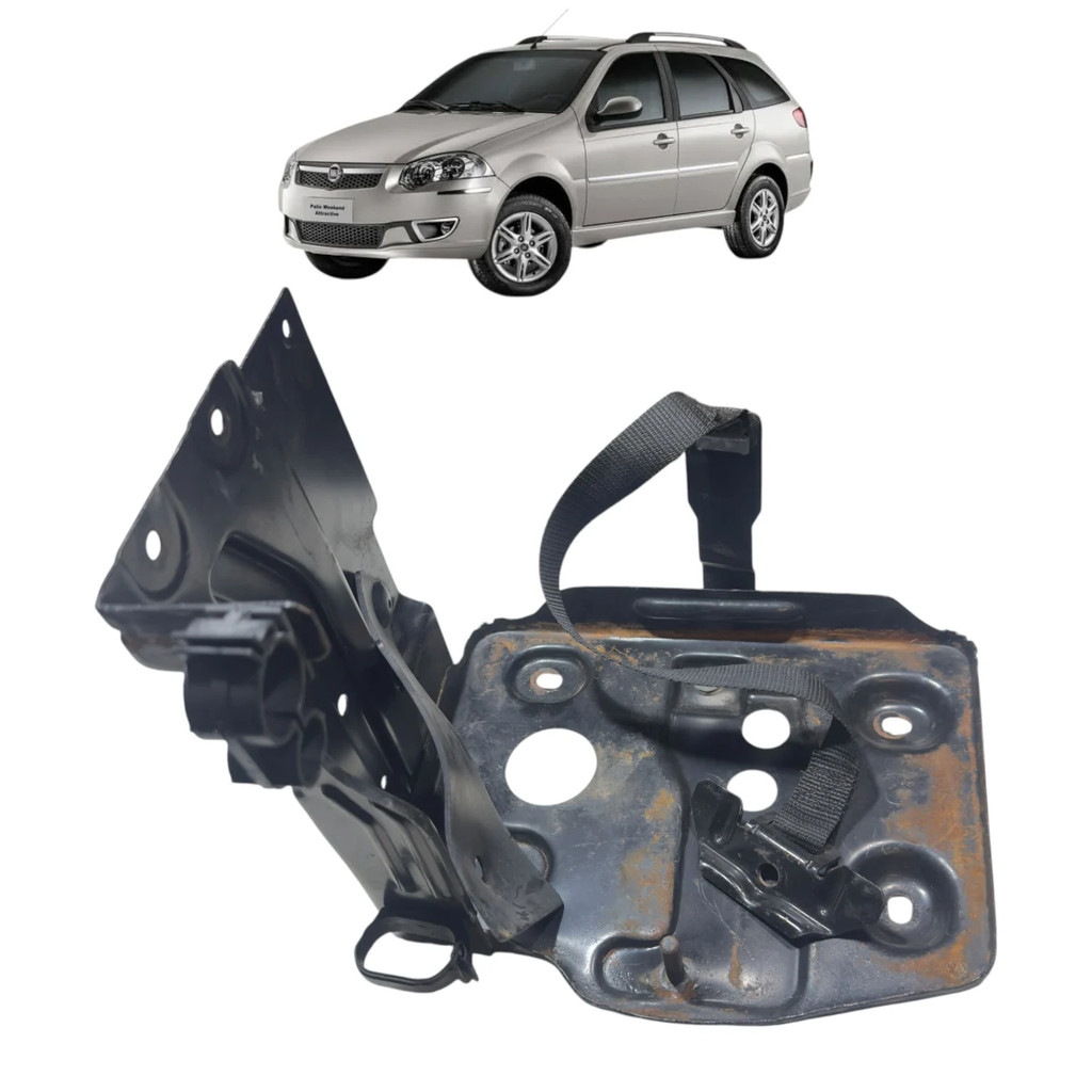 Caixa Suporte Bateria Origina Fiat Palio Weekend 2013 a 2019