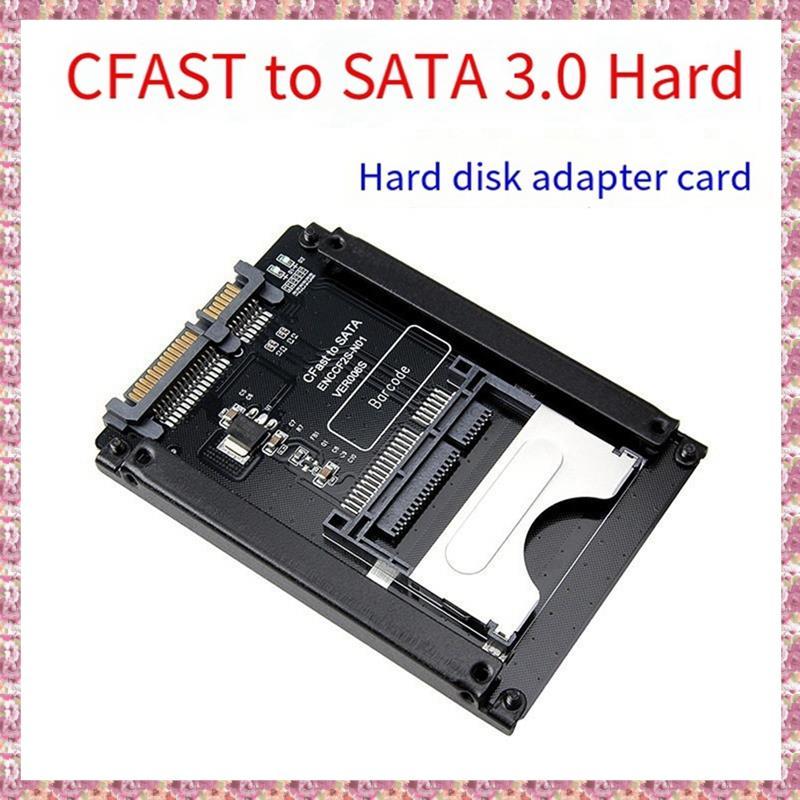 (Zsqa) CFAST Para SATA3.0 Placa Adaptadora De Disco Rígido 2.0 Leitor De Cartão De Teste Com Cabo USB