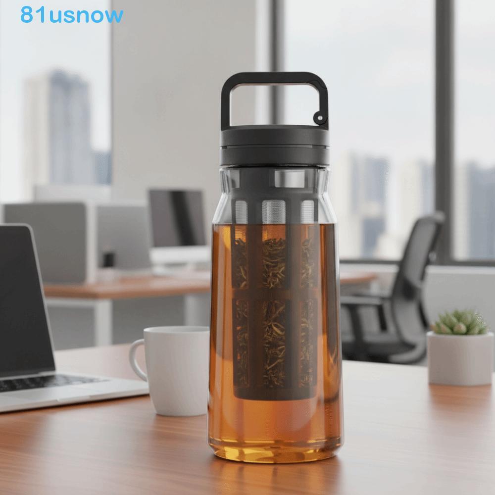 Máquina De Café USNOW1 Cold Brew , Copo De Fermentação Fria Tritan 600/800 ML , Transparente Com Garrafa Filtro De Malha