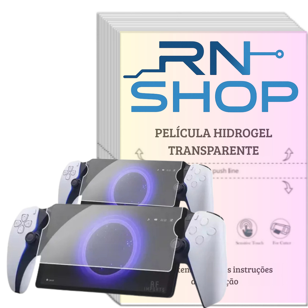 Película Hidrogel Hd ou Fosca para Playstation Portal PS VITA PSP GO  1000 2000 PSP 100 3000 Todos os modelos
