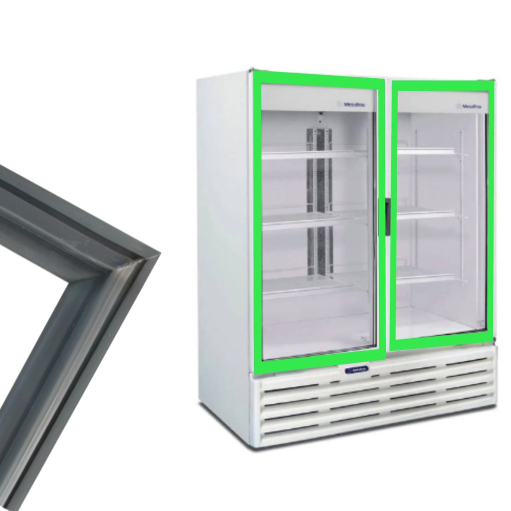 2 Gaxeta Porta Expositor Vb99 Vb40 Vn99c Vbm3 Para Metalfrio