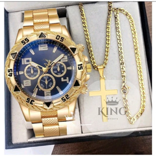 Relógio Masculino a Prova D' Agua Pallyjane/DHP Prata Presente Pais namorado em Oferta na Shopee