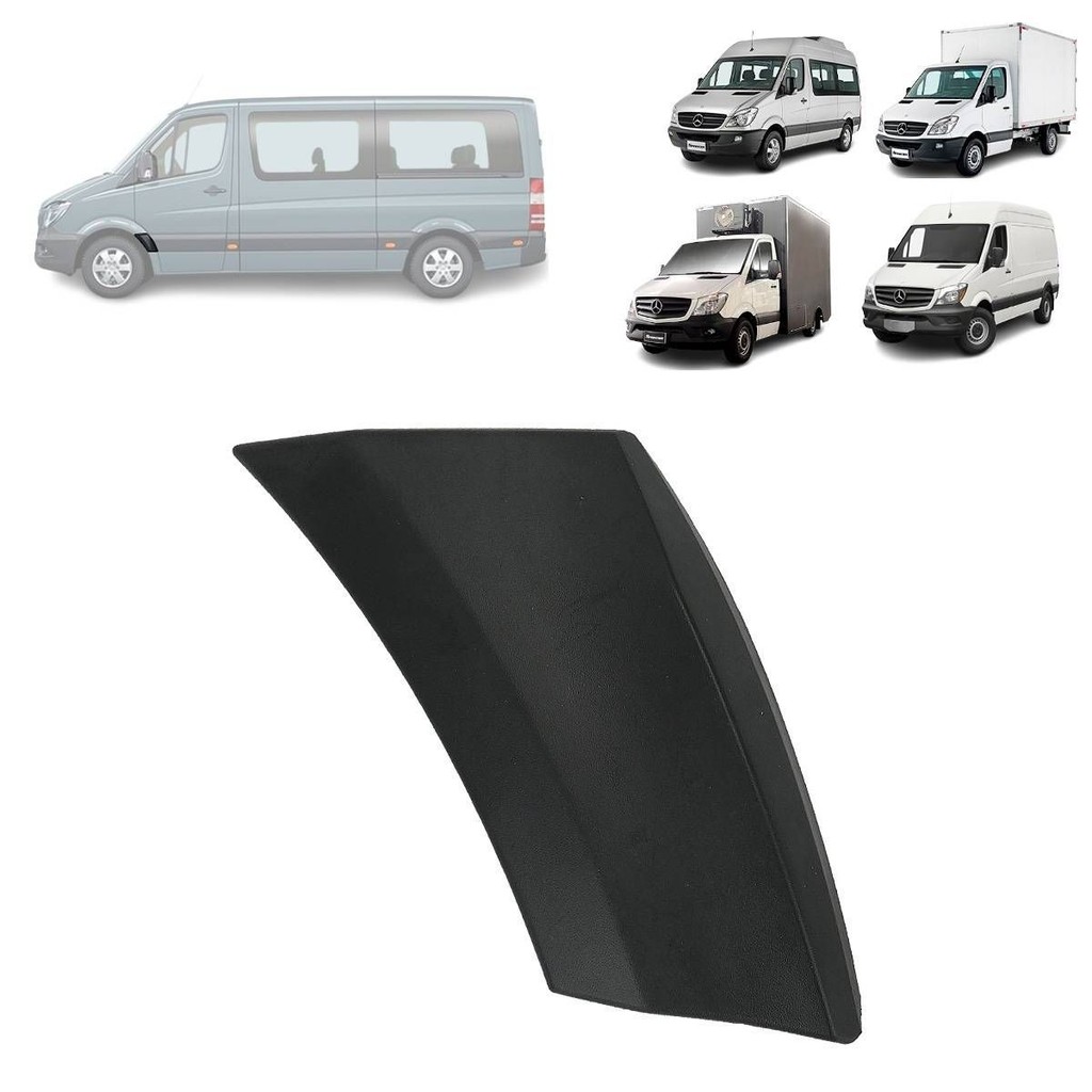 FRISO DO PARALAMA MERCEDES-BENZ SPRINTER 2012 A 2019 LADO ESQUERDO ORIGINAL - A90669047829B51