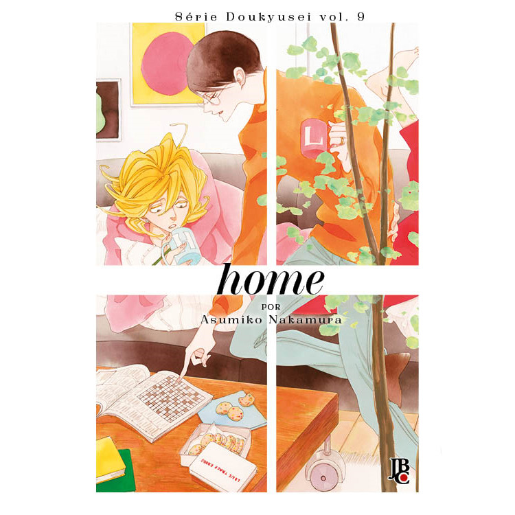 Capa do livro Mangá - Série Doukyusei - HOME - Vol. 09 - por Asumiko Nakamura - Editora JBC