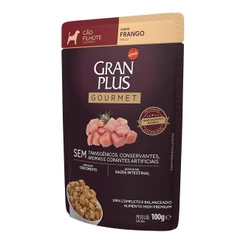 Ração Úmida Sachê GranPlus Cães Filhotes Sabor Frango - 100g
