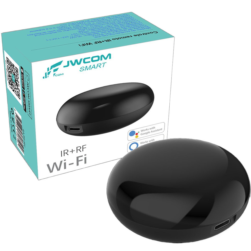 Controle Remoto Inteligente Wifi RF433 IR App Smart Universal Tuya Alexa Google TV Ar Condicionado