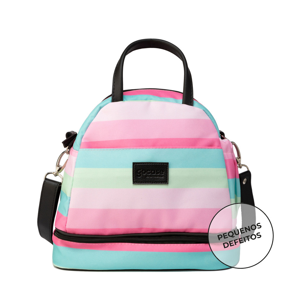 Outlet Bolsa Térmica Marmita Lancheira Gocase Mix Minha Paleta - Leves defeitos