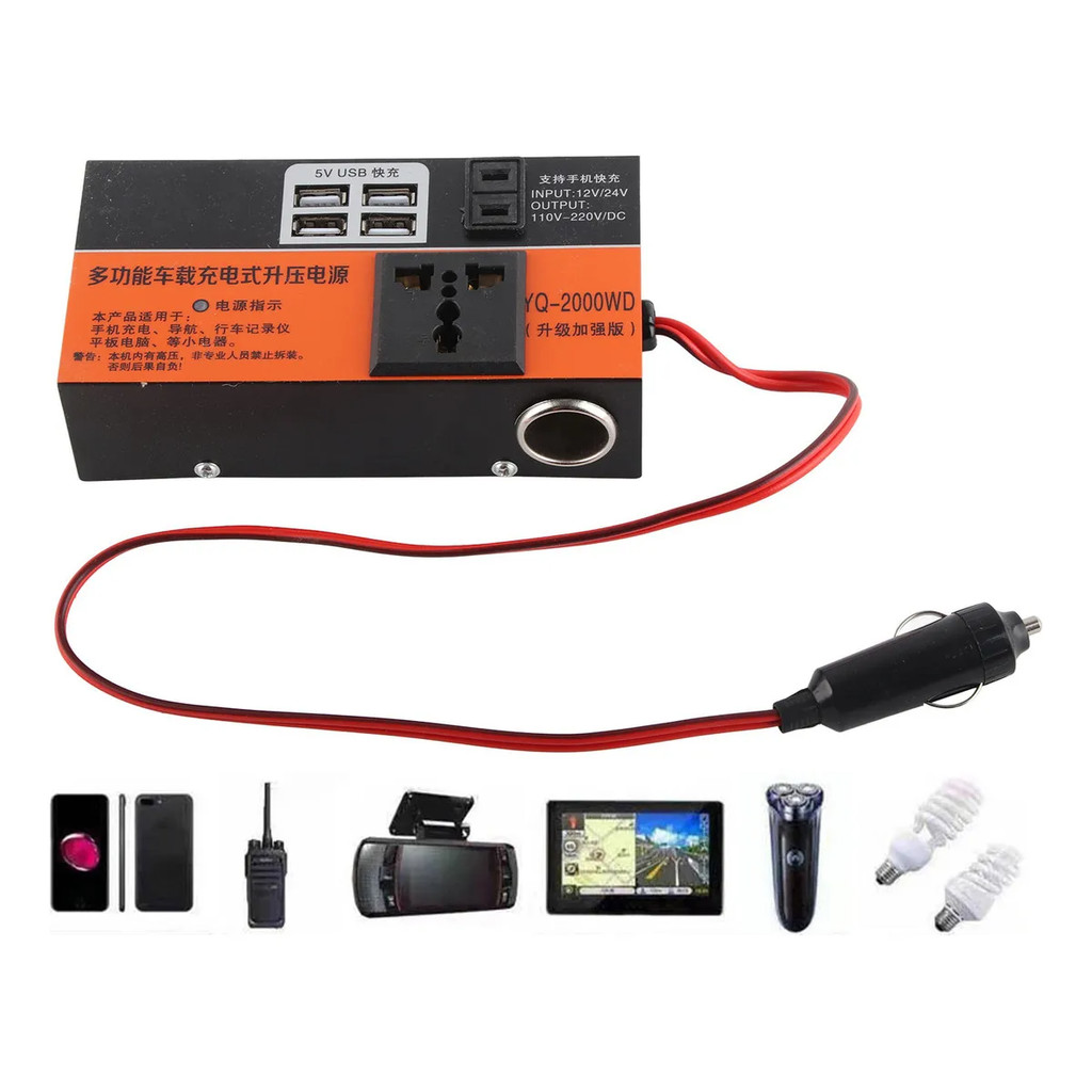 Conversor de Energia de Carro: Onde Comprar | BuscaProdutos